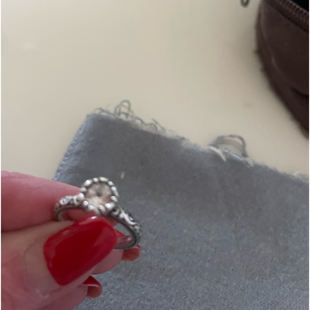 James Avery Cherished Birthstone with White Sapphire!